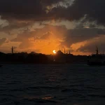 Full-day Bosphorus cruise boat approaching Anadolu Kavağı